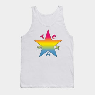 Texas Pride-Pansexual- Textless Tank Top